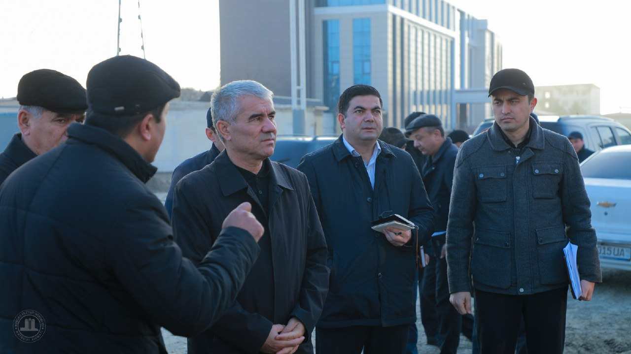 Вилоят ва шаҳар ҳокимлари “Bukhara City” даги қурилиш-бунёдкорлик ...